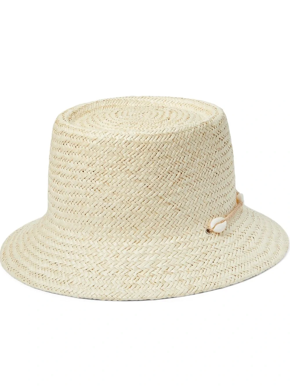 Lack of color Inca bucket hat seashells